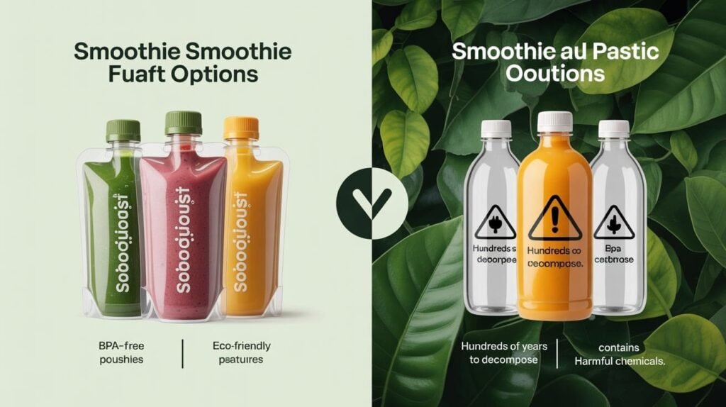 Smoothiepussit vs. Plastic